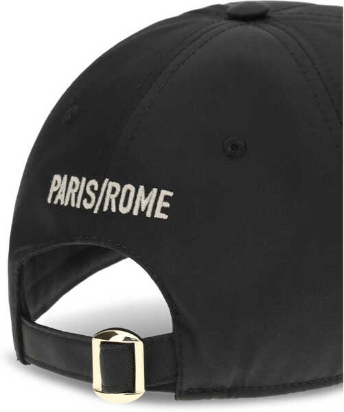 Sepci Valentino Garavani Chez Valentino Baseball Hat NERO/BURRO Barbati (BM 19751171) 3