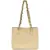 Valentino Garavani Laseine Small Shopping Bag GOLD BEIGE