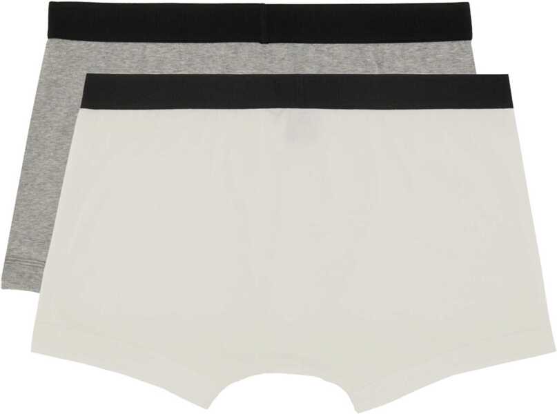 Lenjerie intima Tom Ford Bi-Pack Boxer WHITE Barbati (BM 19751189) 4