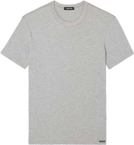 Tricouri Tom Ford Underwear T-Shirt GREY Barbati (BM 19751195) 3