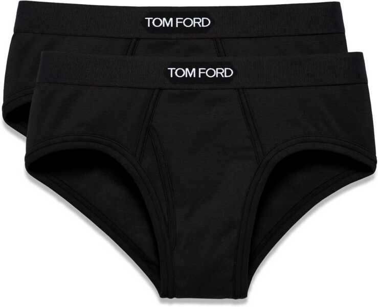 Lenjerie intima Tom Ford Bi-Pack Slip BLACK Barbati (BM 19751198) 4