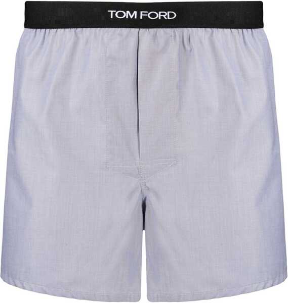 Lenjerie intima Tom Ford Cotton Shorts GREY Barbati (BM 19751219) 2