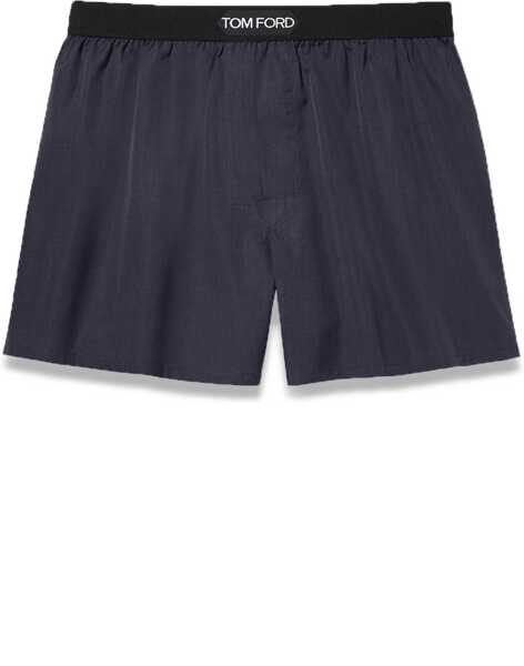 Lenjerie intima Tom Ford Cotton Shorts GREY Barbati (BM 19751249) 4