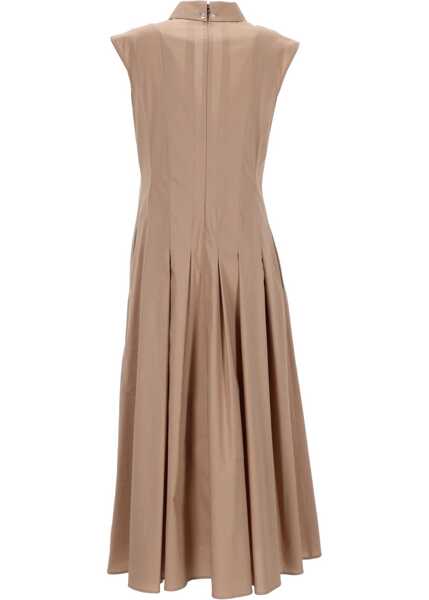 Rochii casual Fay Sleeveless Cotton Dress BEIGE Femei (BM 19751252) 2