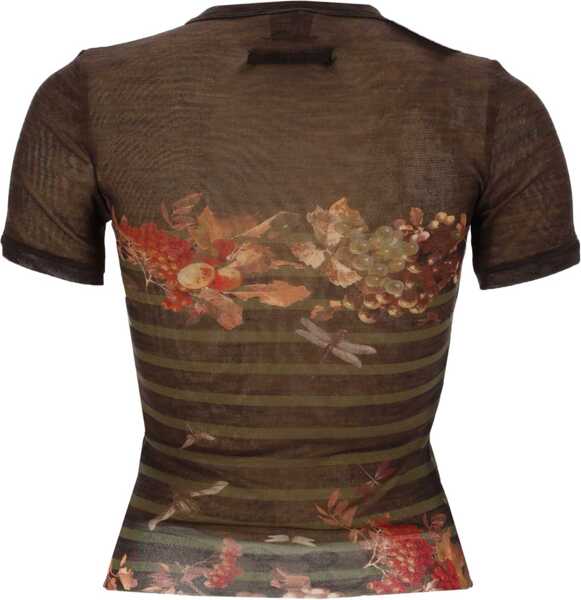 Tricouri Jean Paul Gaultier T-Shirt With Marinire Grape Print MULTICOLOUR Femei (BM 19751255) 2