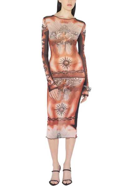 Bluze Jean Paul Gaultier Safe Sex Tatoo Print Top MULTICOLOUR Femei (BM 19751261) 2