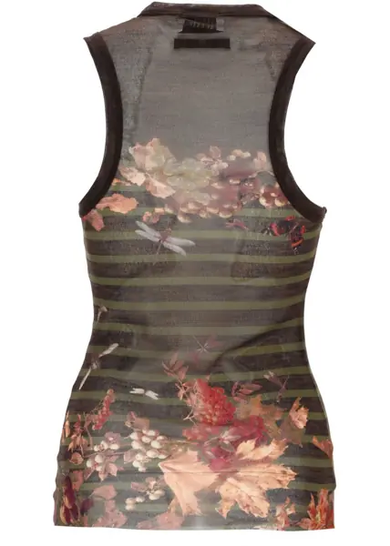 Bluze Jean Paul Gaultier Mariniere Grape Print Top MULTICOLOUR Femei (BM 19751279) 2