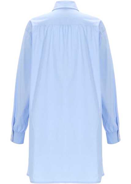 Rochii casual Moschino Gown With Ribbon AZURE Femei (BM 19751297) 2