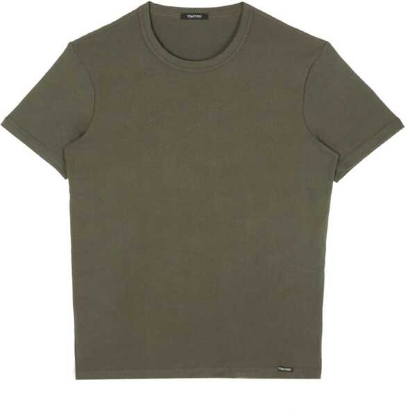 Tricouri Tom Ford Underwear T-Shirt MILITARY GREEN Barbati (BM 19751300) 2