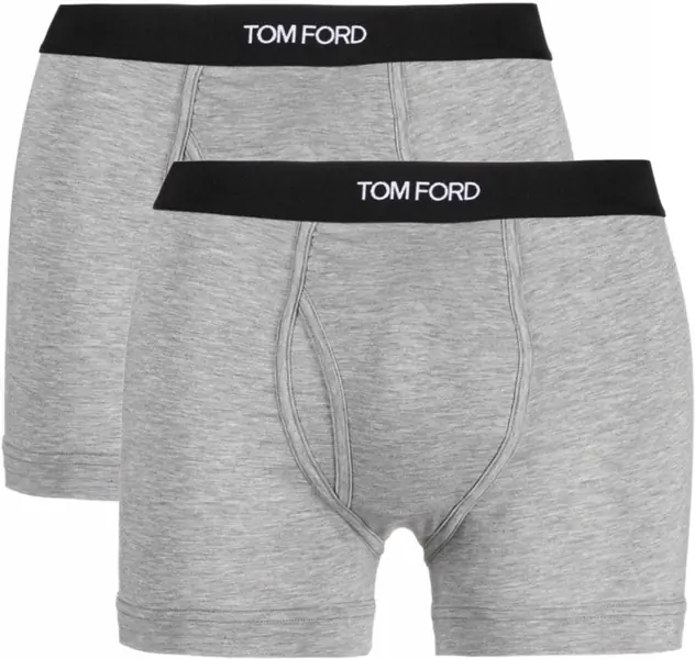 Lenjerie intima Tom Ford Bi-Pack Boxer GREY Barbati (BM 19751303) 3