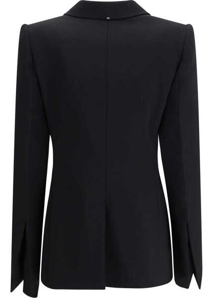 Jachete Max Mara Cocco Jacket in Gabardine NERO Femei (BM 19751375) 2