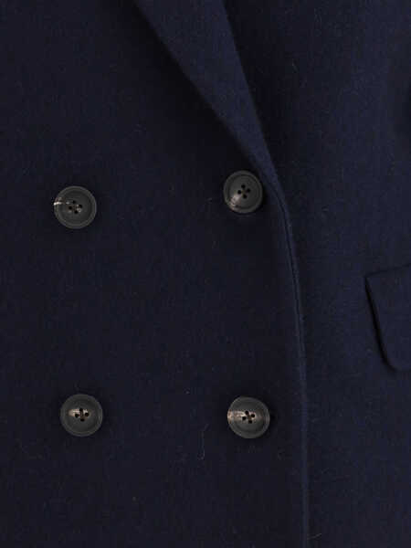 Sacouri AFTERCOAT Double-Breasted Blazer BLUE Femei (BM 19751378) 3