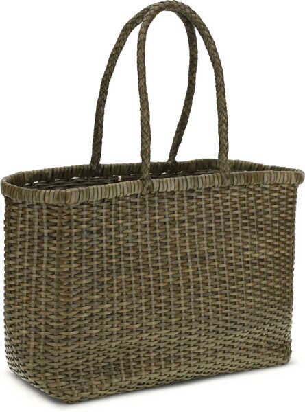 Genti de umar DRAGON DIFFUSION Big Weave Tote Bag KAKI Femei (BM 19751411) 2