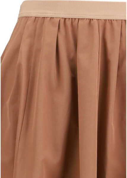 Fuste forteforte Taffettas longuette Skirt MOUSSE Femei (BM 19751441) 3