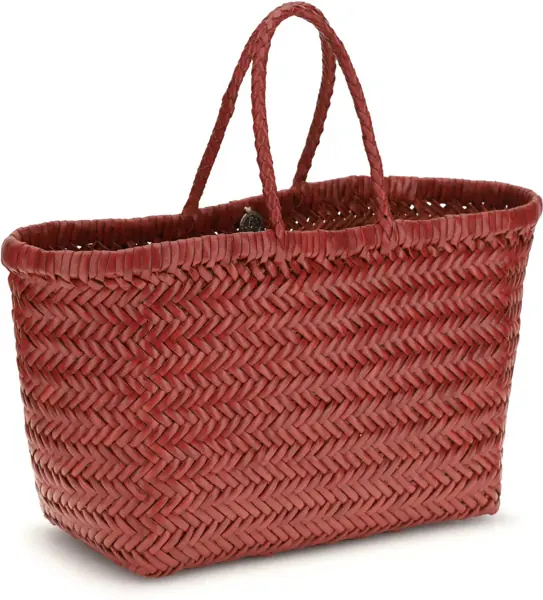 Genti de mana DRAGON DIFFUSION Mini Flat Gora Handbag POPPY RED Femei (BM 19751444) 3