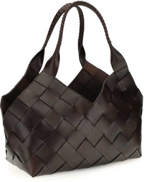 Genti de umar DRAGON DIFFUSION Big B Tote Bag DK BROWN Femei (BM 19751447) 2