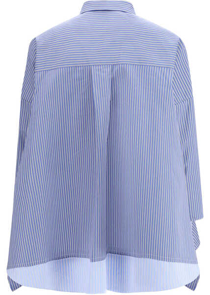 Camasi casual Sacai Striped poplin Shirt BLUE STRIPE Femei (BM 19751453) 2