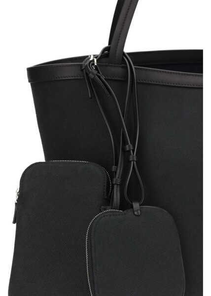 Genti de umar THE ROW Park Tote Bag BLACK/BLACK/BLUE ANS Femei (BM 19751456) 4