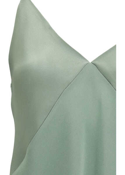 Topuri forteforte Slip Top in envers satin KHAKI Femei (BM 19751459) 3