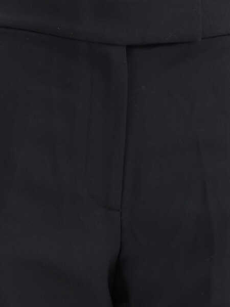 Pantaloni casual FRANCESCO MURANO Straight Trousers in Virgin Wool 999 Femei (BM 19751465) 3