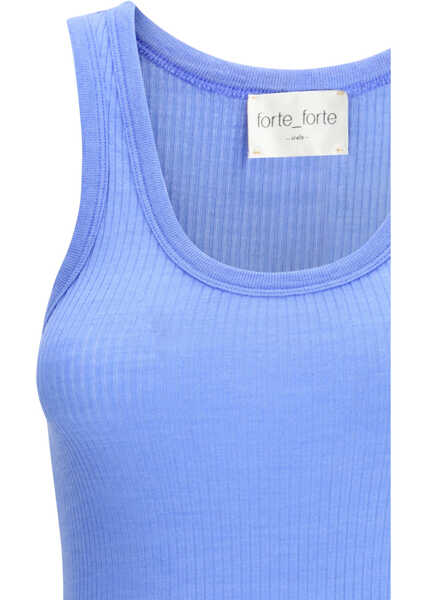 Topuri forteforte Ribbed wool Top AZURE Femei (BM 19751471) 3