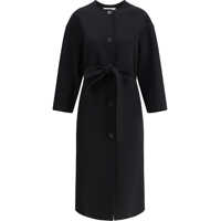 Paltoane Knotted long Coat Femei