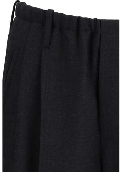 Pantaloni casual Brunello Cucinelli Virgin wool Trousers ANTRACITE Femei (BM 19751486) 3