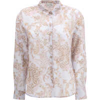 Camasi casual Regular-fit voile Shirt Femei