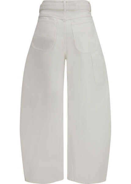 Blugi Sacai Denim Trousers OFF WHITE Femei (BM 19751531) 2