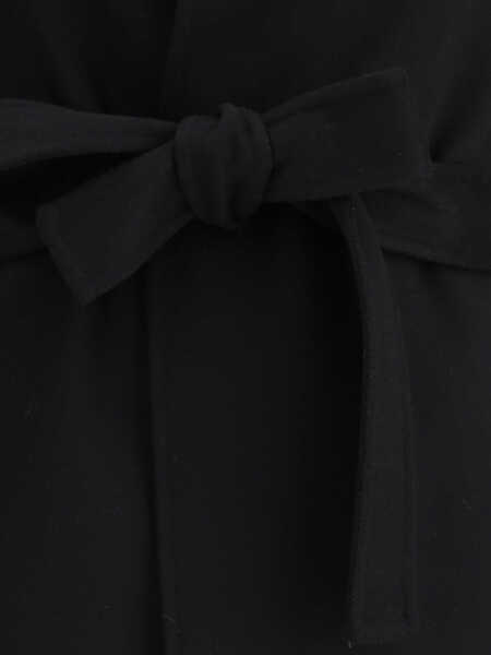 Paltoane AFTERCOAT Long robe Coat NERO Femei (BM 19751537) 3