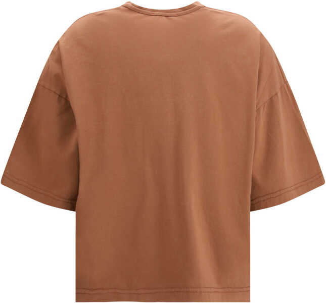 Tricouri forteforte Oversized cotton jersey T-shirt MOUSSE Femei (BM 19751543) 2