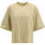 forte_forte Oversized cotton jersey T-shirt SAND