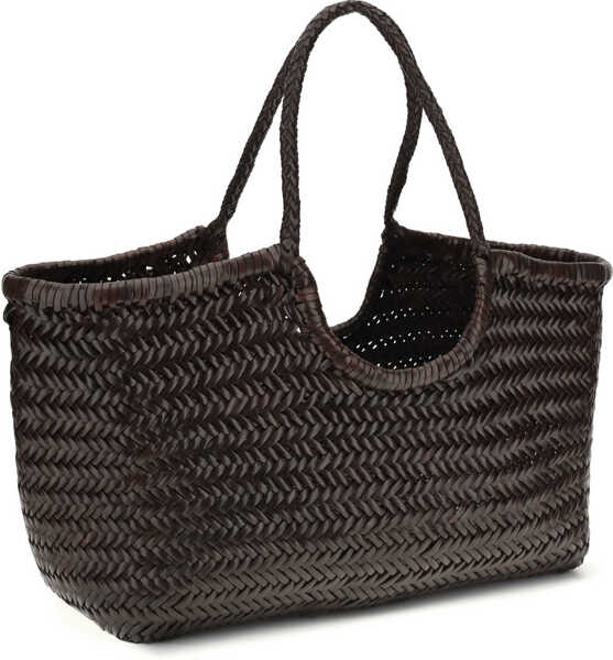 Genti de umar DRAGON DIFFUSION Nantucket Big Shoulder Bag DK BROWN Femei (BM 19751558) 2