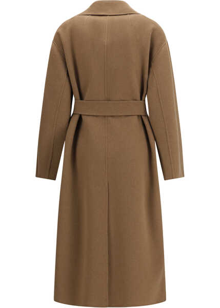 Paltoane S MAXMARA Hobby dressing gown Coat CAMMELLO Femei (BM 19751567) 2