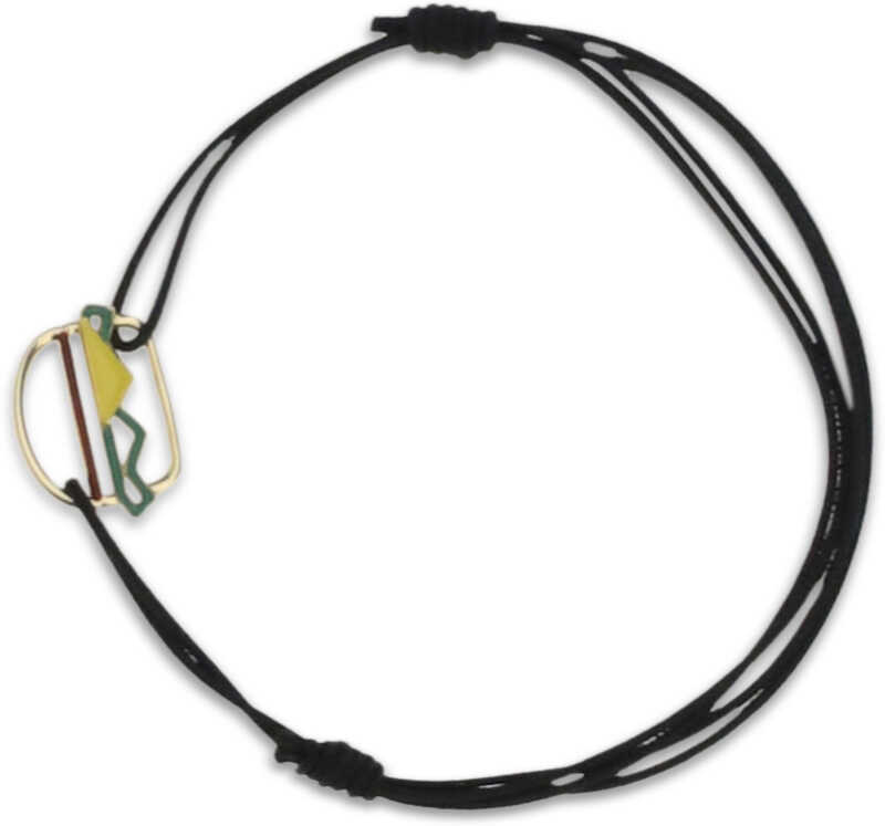 Bratari ALIITA Hamburger Enamel Bracelet CHEESEBURGERLETTUCE/ECO BLAC Femei (BM 19751579) 2