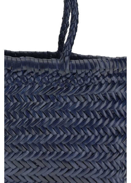 Genti de mana DRAGON DIFFUSION Bamboo Triple Jump Small Handbag NAVY Femei (BM 19751603) 4