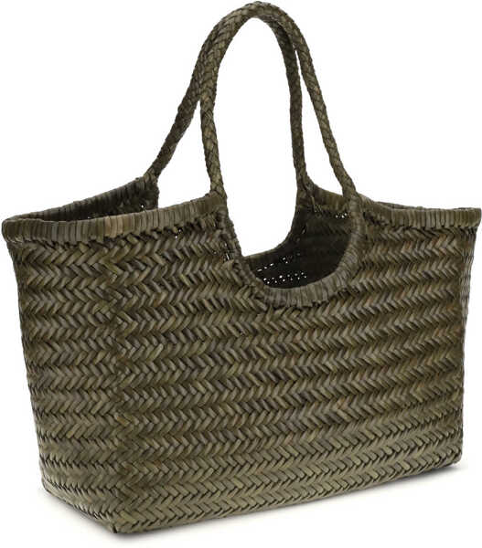 Genti de umar DRAGON DIFFUSION Nantucket Big Shoulder Bag KAKI Femei (BM 19751633) 3