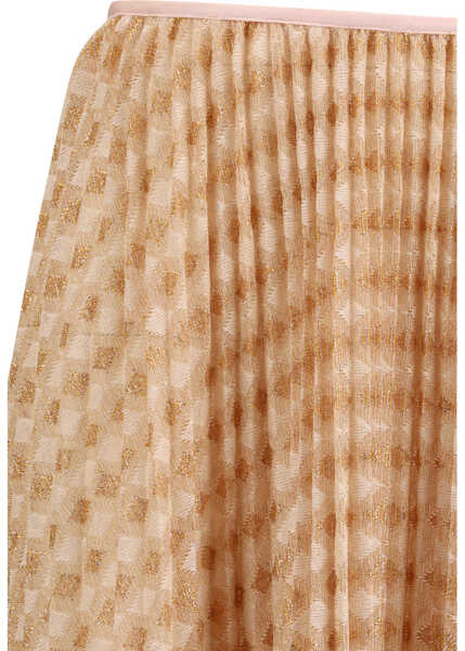 Fuste forteforte Diamond jersey pleated Skirt ALBA Femei (BM 19751636) 3