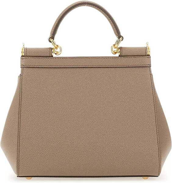 Genti de umar Dolce & Gabbana Borsa Sicily Medium BROWN Femei (BM 19751777) 3
