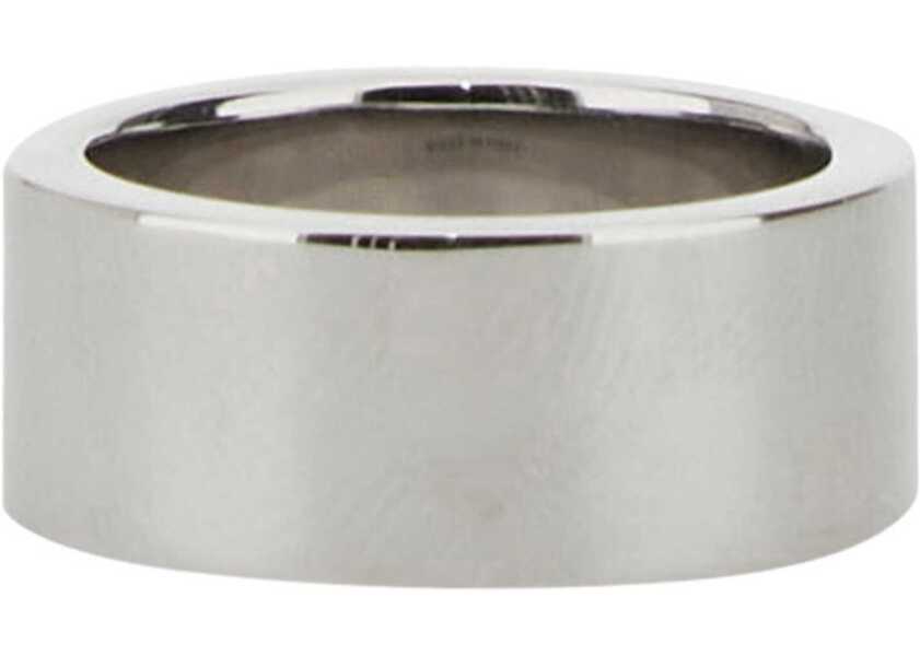 Inele MM6 Maison Margiela Anello Con Logo SILVER Femei (BM 19751783) 4
