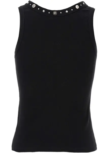 Bluze Versace Tank Top Emboidery Studs BLACK Femei (BM 19751819) 2