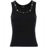 Bluze Tank Top Emboidery Studs Femei