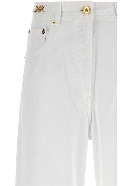 Blugi Versace Cotton Jeans WHITE Femei (BM 19751846) 3