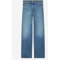 Blugi Raw Cut Frayed Jeans Femei