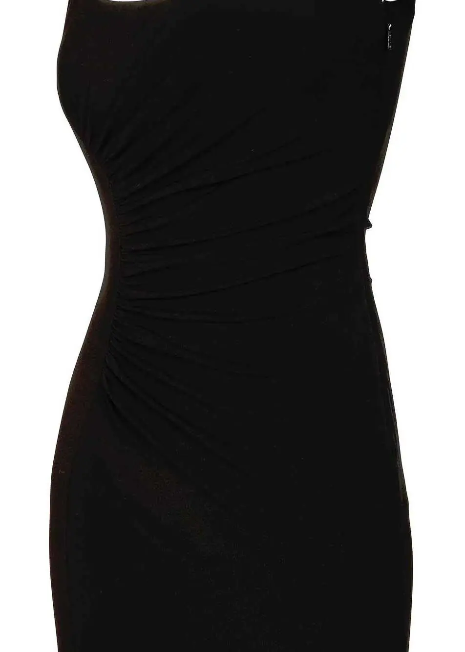 Rochii elegante Versace Midi Dress In Jersey Crepe Stretch BLACK Femei (BM 19751870) 3