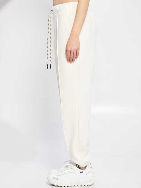 Pantaloni casual Moncler Grenoble Sweat Bottoms WHITE Femei (BM 19751894) 3