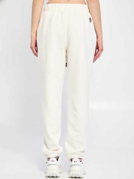 Pantaloni casual Moncler Grenoble Sweat Bottoms WHITE Femei (BM 19751894) 4