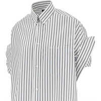 Camasi Balenciaga Dama - Camasi Balenciaga Shirt With Cuff Sleeves WHITE Femei (BM 19751906) - B-mall.ro