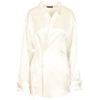 Camasi Ivory Wrap Shirt Femei