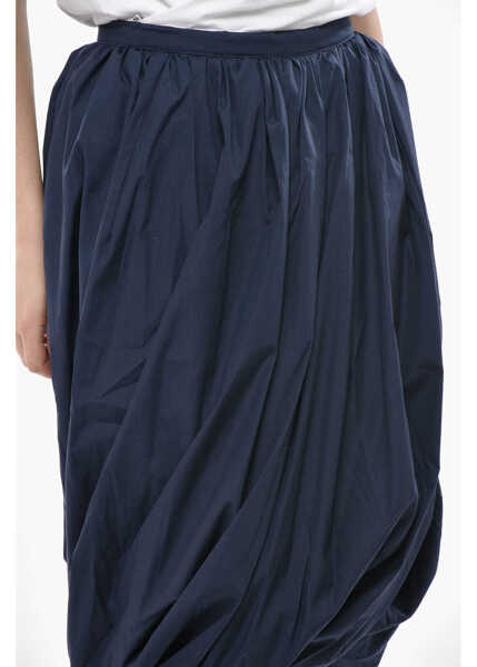 Fuste lungi Marni Cotton Midi Skirt Lily With Balloon Design Blue Femei (BM 19752074) 3